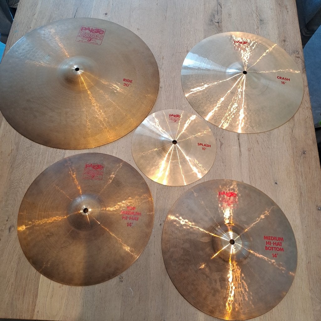 Paiste 2002 cymbalen (VINTAGE & modern) set of los te koop!, Muziek en Instrumenten, Ophalen of Verzenden, Zo goed als nieuw, Overige merken
