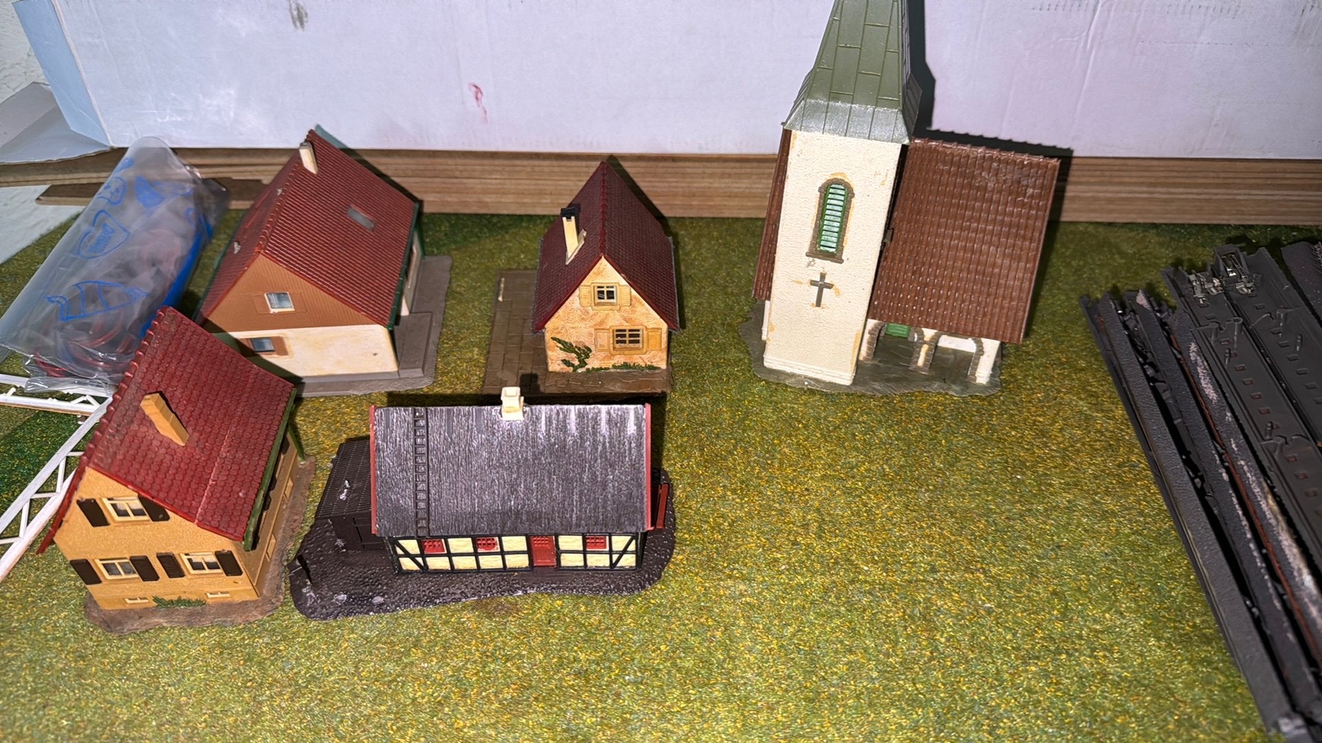 Modelbouw Huisjes, Gebruikt, Gelijkstroom of Wisselstroom, Brug, Tunnel of Gebouw, Analoog