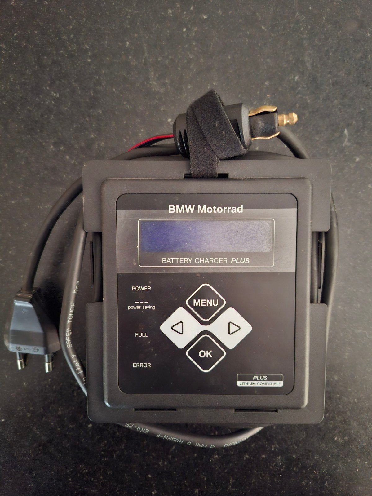 Batterijlader bmw, Ophalen