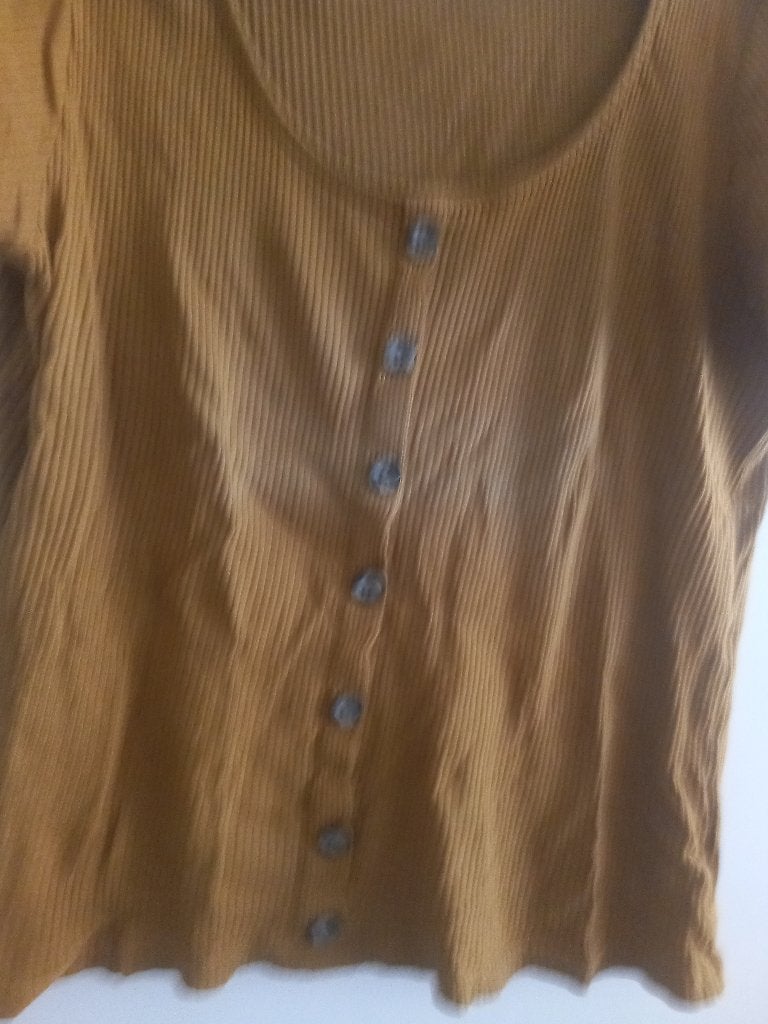 Shirt strech bruin 44, Kleding | Dames, T-shirts, ANDERE, Bruin, Maat 42/44 (L), Ophalen of Verzenden