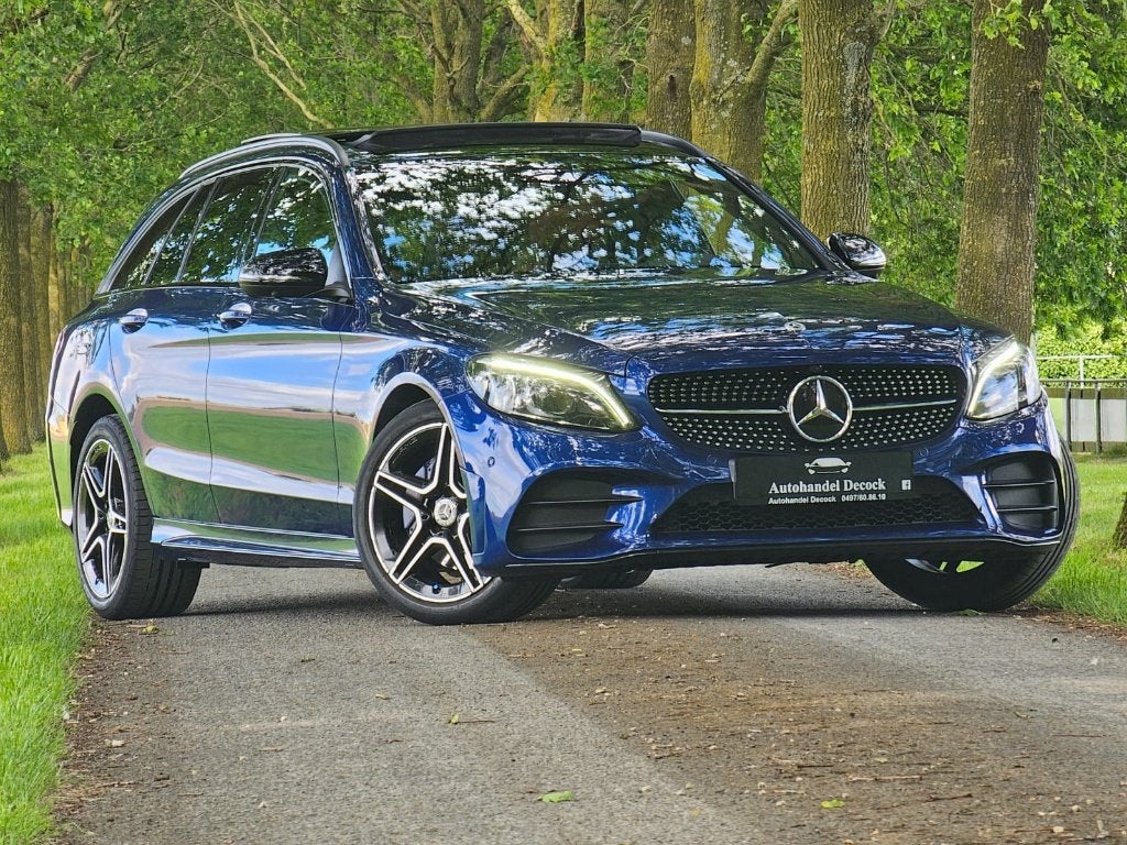 Mercedes Classe C C220 Diesel | Pack AMG | Tête haute | PANO, Autos, Cuir, Achat, 143 kW, Euro 6
