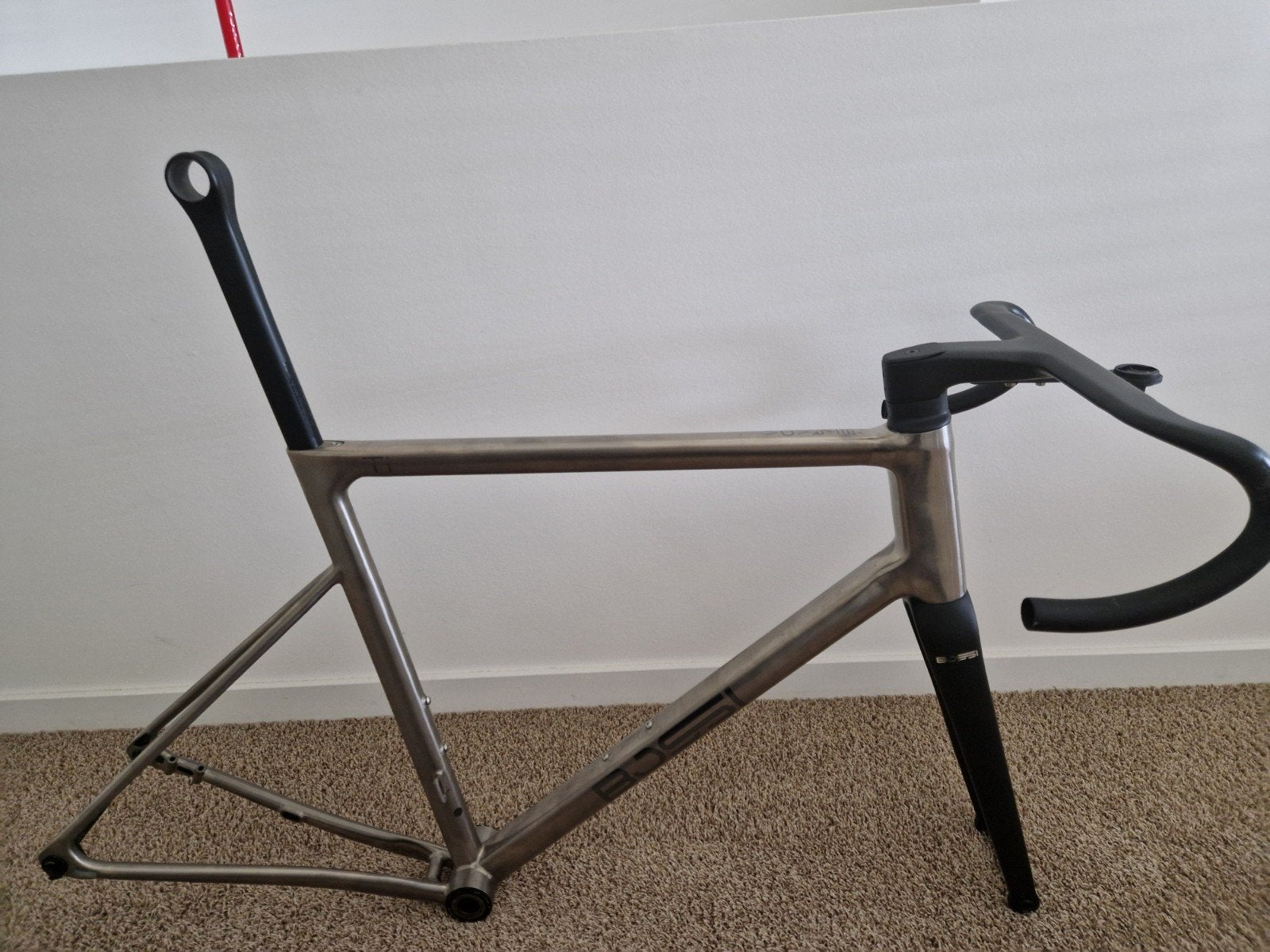 Bossi strada ss, Ophalen, Frame, Titanium, Racefiets