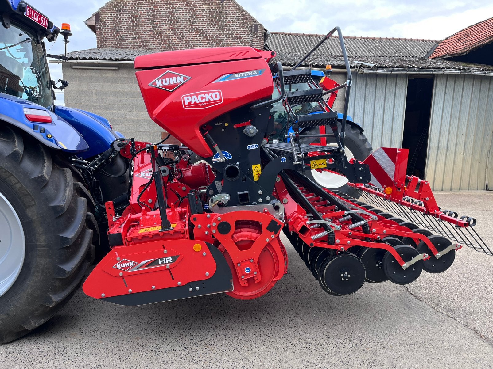 Kuhn hr3030 + sitera3030e, Ophalen