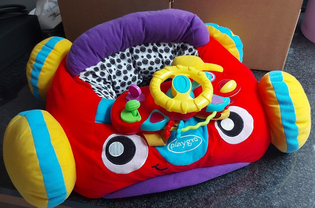 Playgro Auto, Ophalen, Gebruikt, Speelkleed, Met geluid