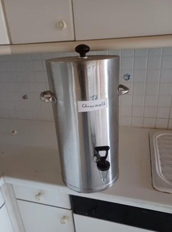 Dranken warmhouder, Ophalen, Dranken