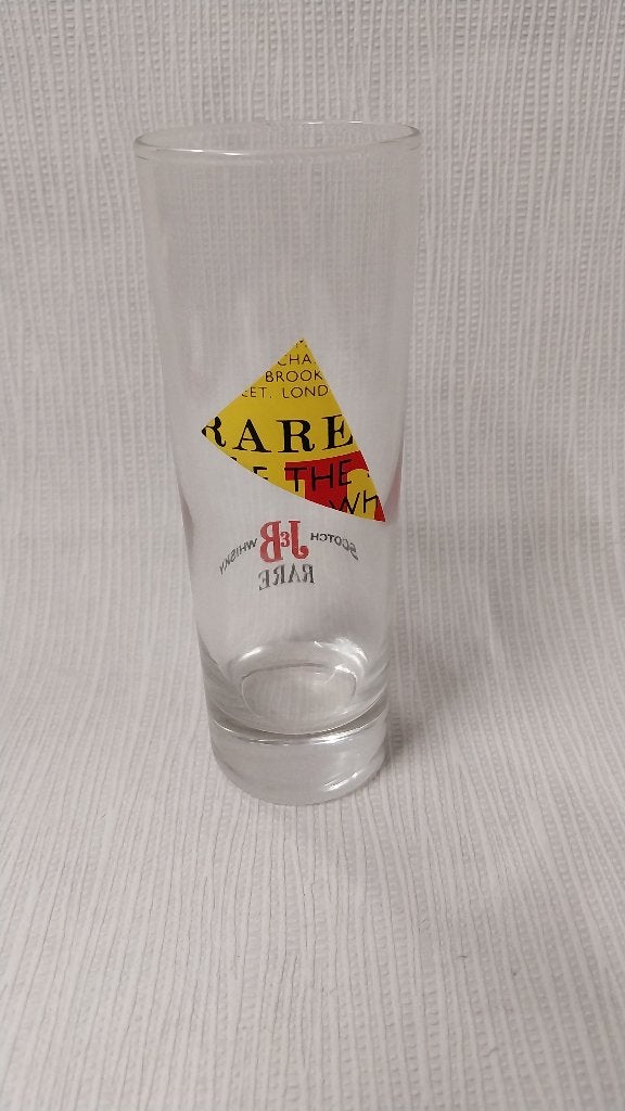 Glas J&B Scotch Whisky, Ophalen of Verzenden, Gebruikt, Borrel- of Shotglas
