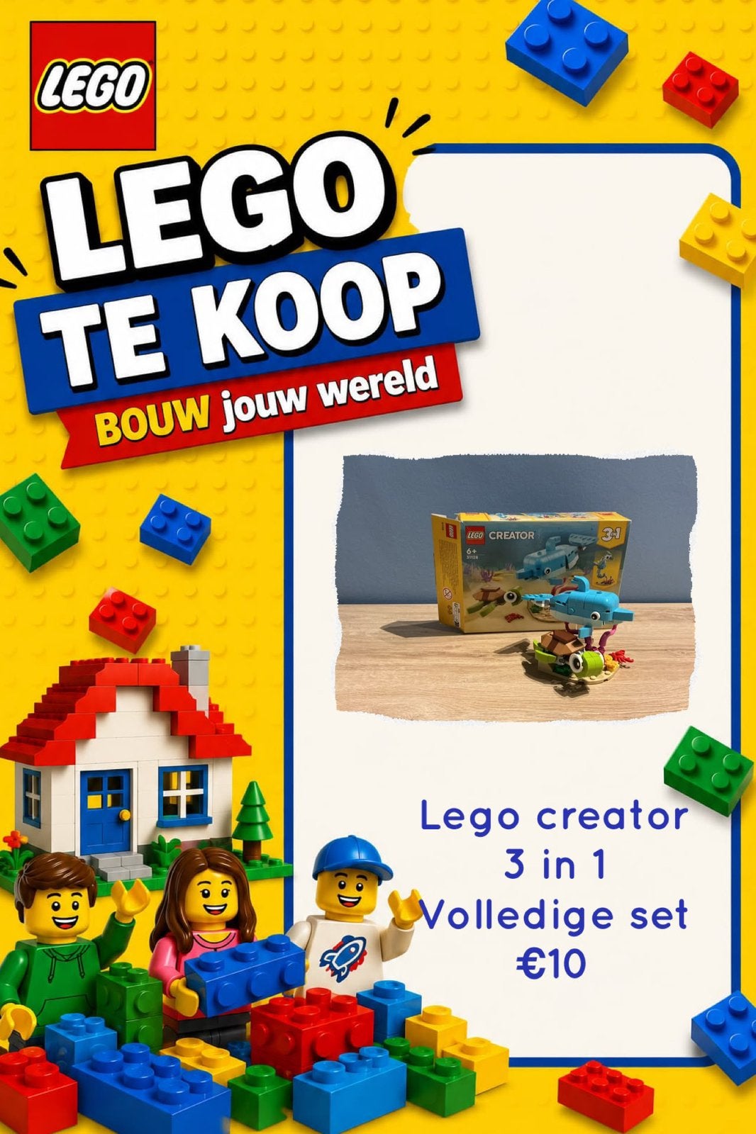 Lego 31128, Kinderen en Baby's, Speelgoed | Duplo en Lego, Ophalen of Verzenden, Zo goed als nieuw, Lego, Creator