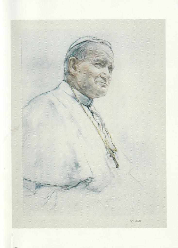 Carte de prière du pape, Envoi, Image pieuse