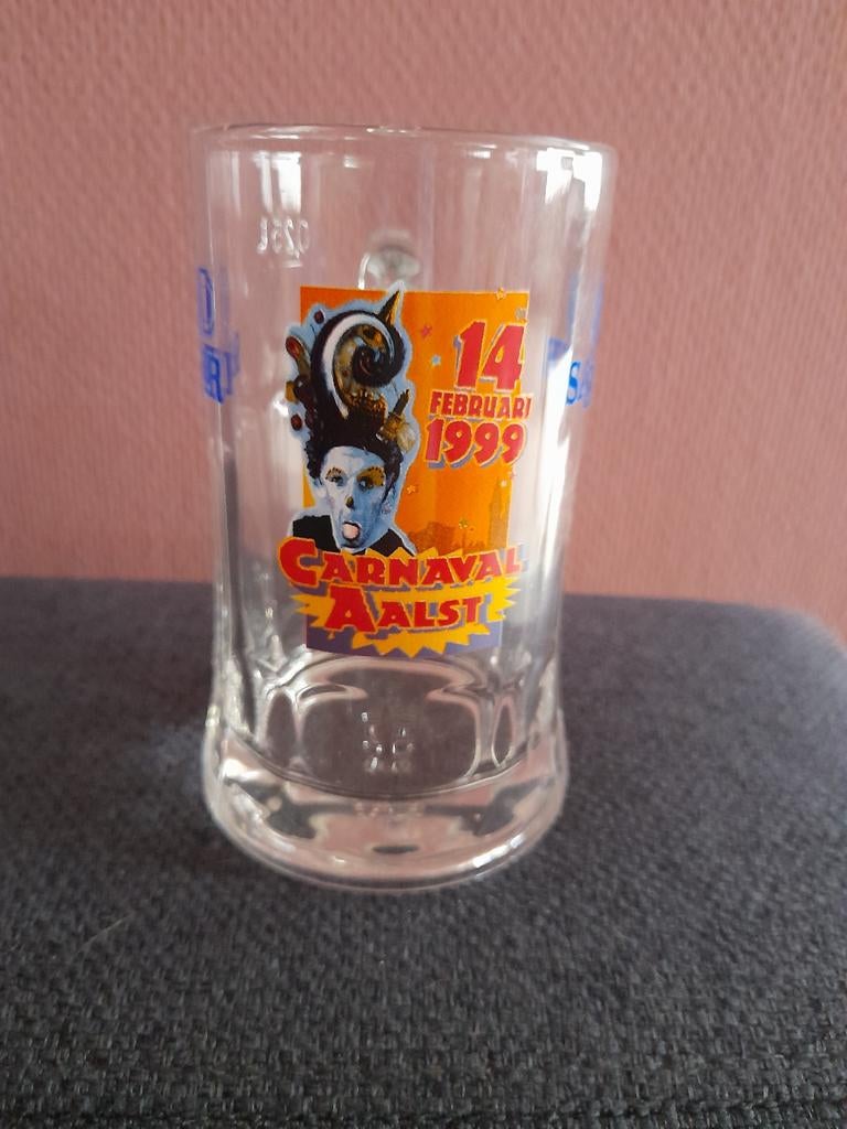 Glas safir carnaval 1999 nieuw, Verzamelen, Ophalen of Verzenden