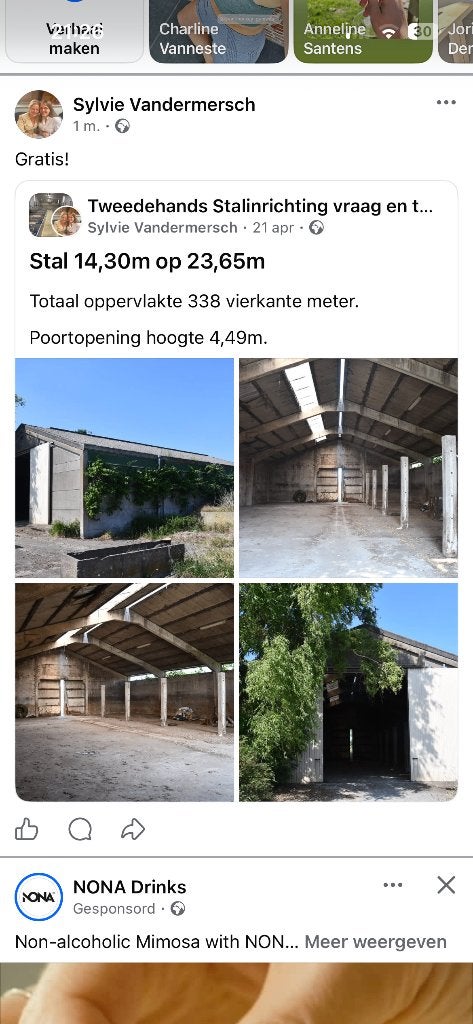 Panelen, Doe-het-zelf en Bouw, Platen en Panelen, Ophalen, Gebruikt, Betonplex, 100 mm of meer