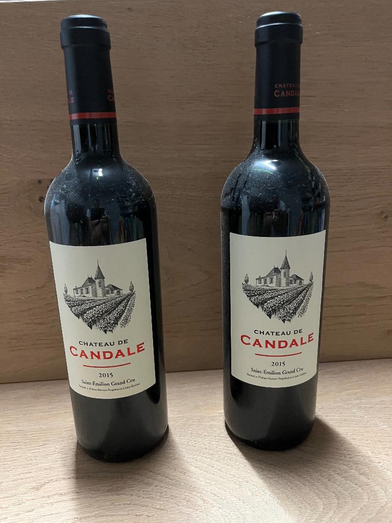 Chateau De Candale 2015, Ophalen, Frankrijk, Nieuw, Rode wijn