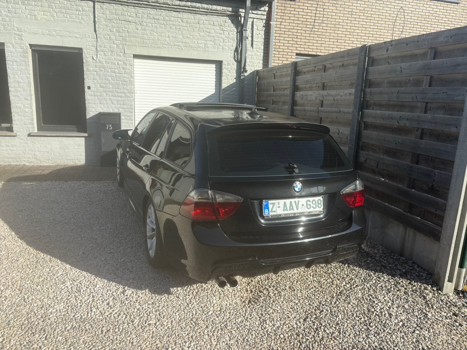 Bmw e91 330d M57, Auto's, Automaat, Leder, Diesel, Particulier