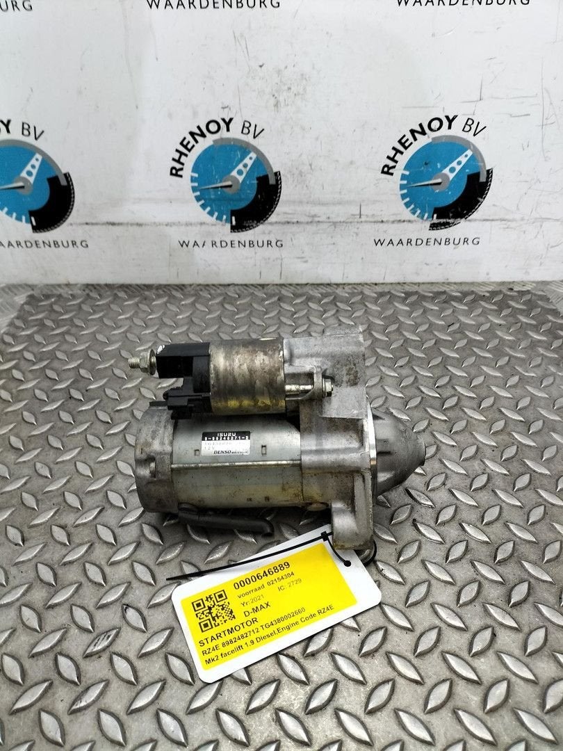ISUZU D-MAX STARTMOTOR TG4380002660 2021, Ophalen of Verzenden, Gebruikt, ARN erkend
