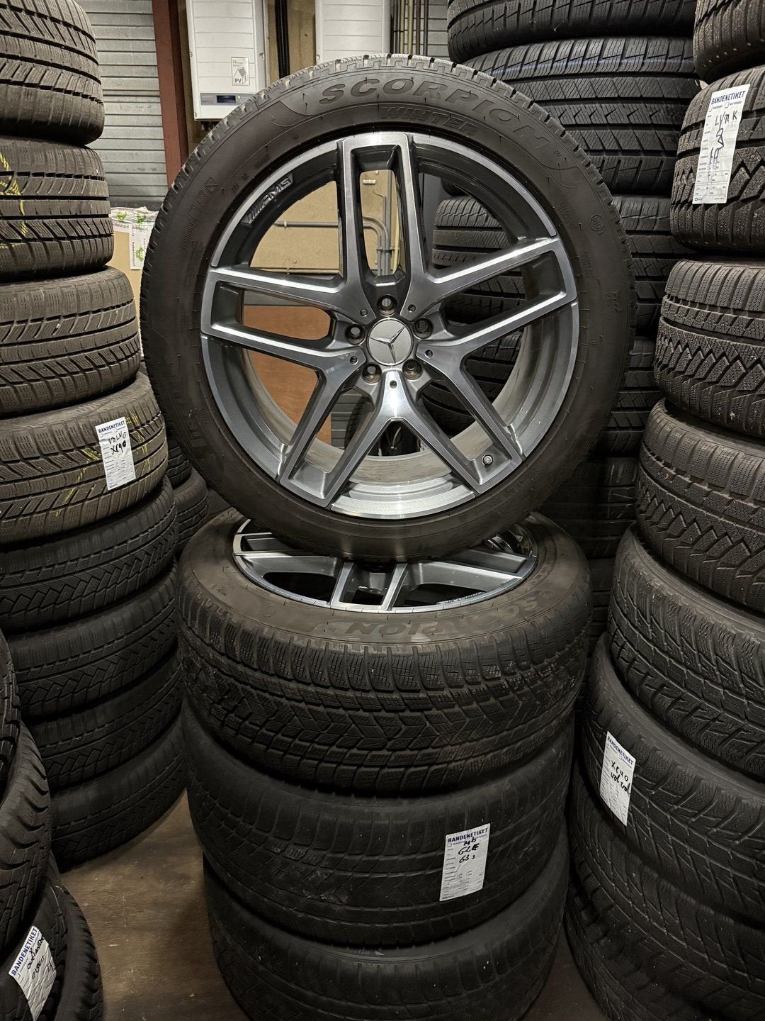 Winter Breedteset MERCEDES GLE AMG 21 INCH, Pneus et Jantes, Pneus hiver, -, Véhicule de tourisme
