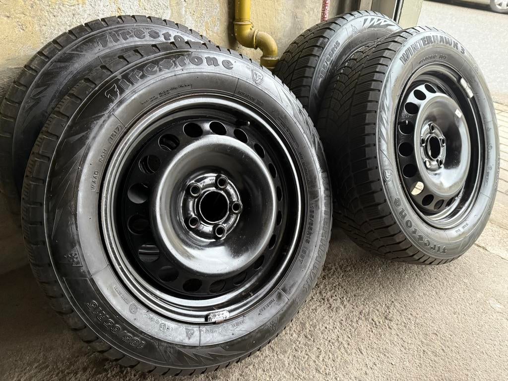 Kit hiver Audi A1 (apd 2018), 5x100, 57.1, Pneus 185 65 15, 15 pouces, Pneus et Jantes, Pneus hiver, Véhicule de tourisme