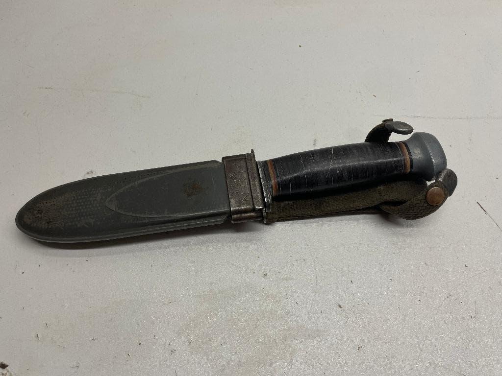 Couteau USN MK1 PAL RH35 US 100% original WW2, Collections, Enlèvement ou Envoi, Autres, Autres types