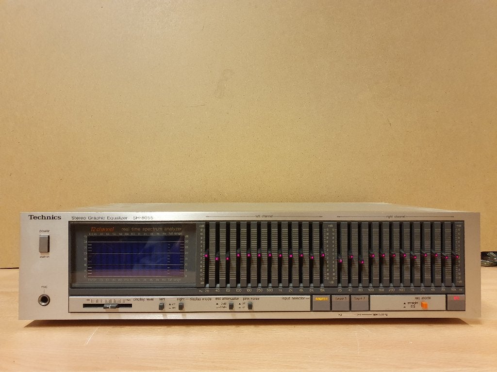 Technics Stereo Graphic Equalizer SH-8055, Muziek en Instrumenten, Effecten, Equalizer, Ophalen of Verzenden