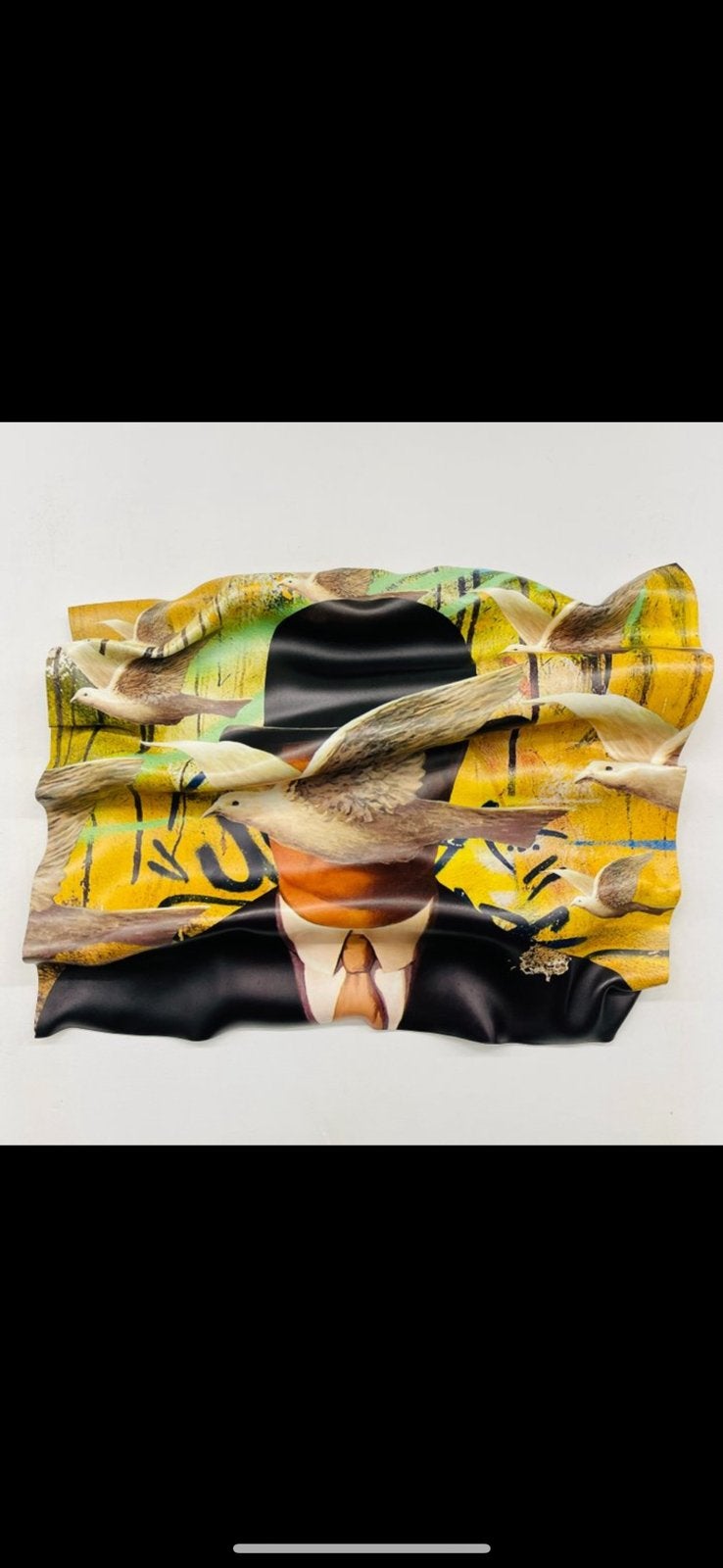 SOYZ BANK x AIIROH — „Magritte” — Uniek werk 1/1 gesigneerd, Antiek en Kunst, Ophalen