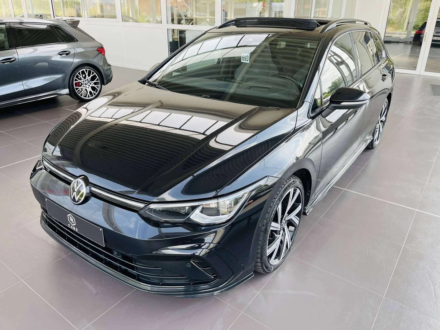 Volkswagen Golf Variant 2.0 TDi * GARANTIE + R-LINE + TOIT P, Auto's, Automaat, Stof, Gebruikt, 4 cilinders