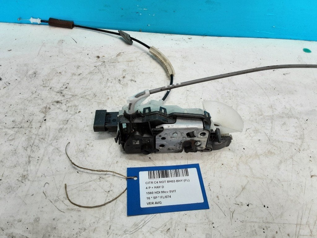 SERRURE DE PORTE AVANT GAUCHE C4 Cactus (0B / 0P) (A05922), Autos : Pièces & Accessoires, Carrosserie & Tôlerie, Citroën, Avant