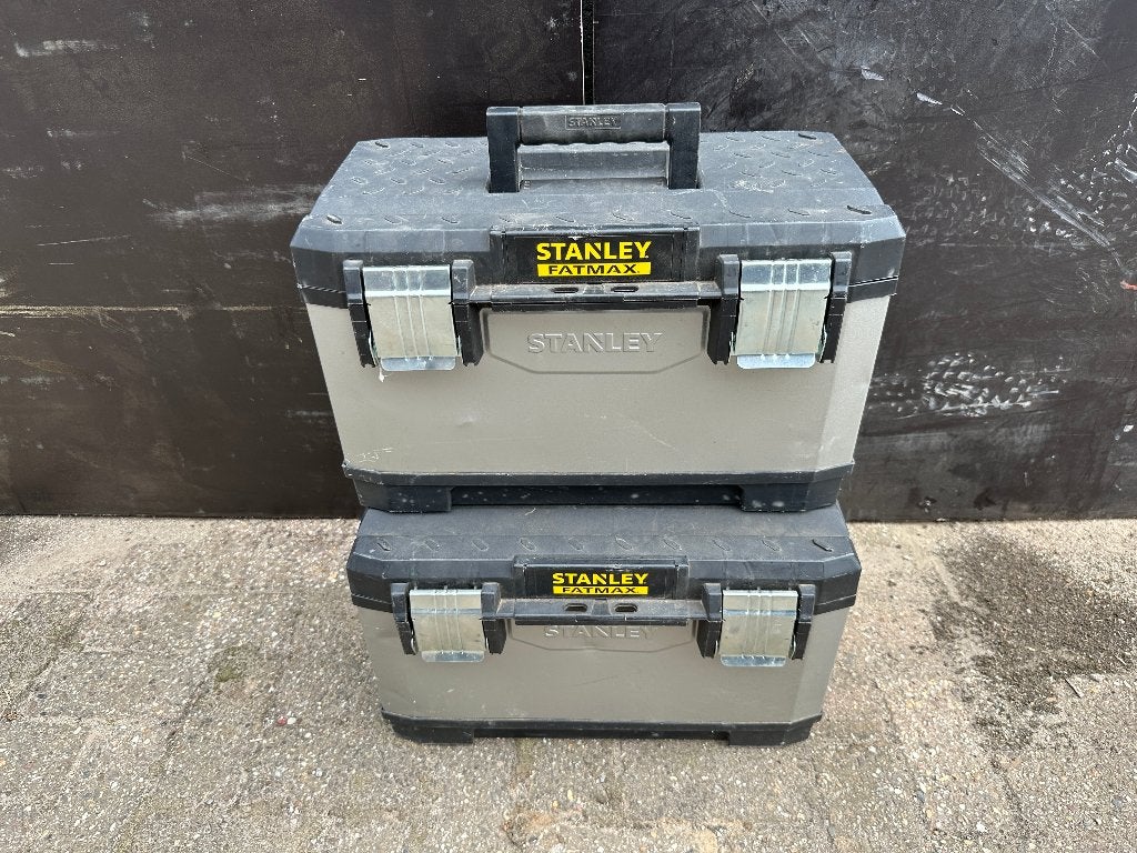 2 STANLEY FATMAX koffers, Doe-het-zelf en Bouw, Ophalen, Gebruikt