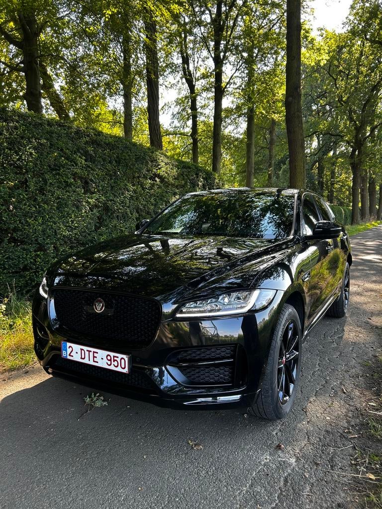 Jaguar f-pace R-sport - FULL OPTION - benzine, Auto's, Automaat, Zwart, Leder, Particulier