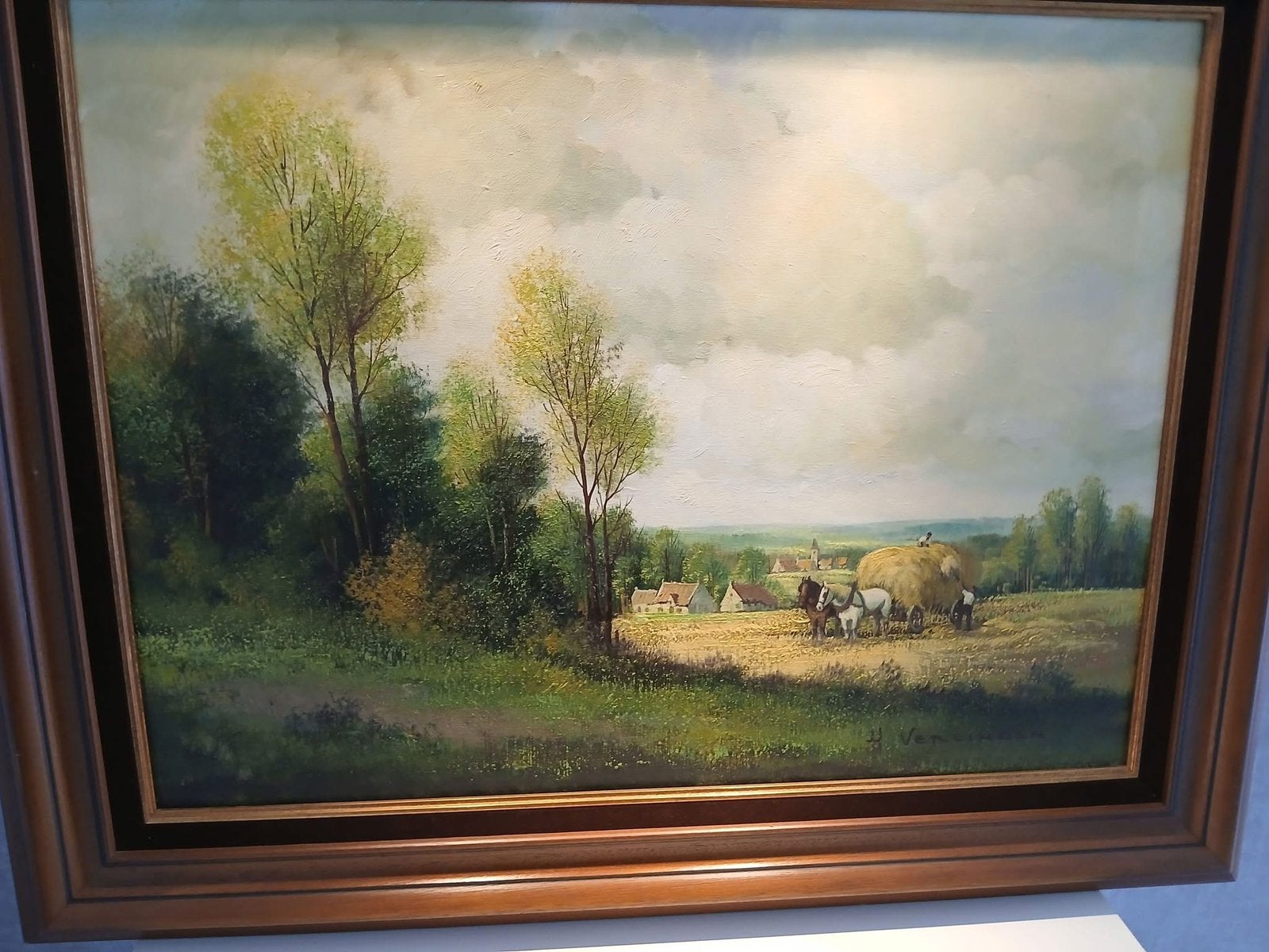Schilderij H.Verlinden, Ophalen