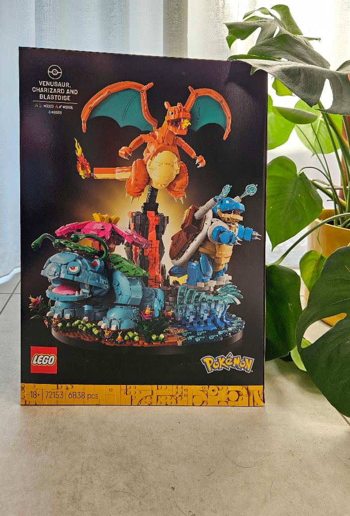LEGO 72153 - Pokémon Venusaur, Charizard en Blastoise MISB, Kinderen en Baby's, Speelgoed | Duplo en Lego, Nieuw, Lego, Complete set
