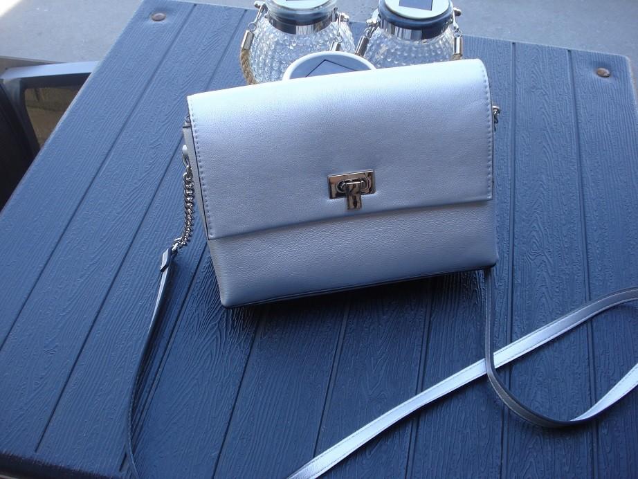 Nieuwe zilverkleurige C&A tas, dames/meisjes, Ophalen of Verzenden, Nieuw, Grijs, Handtas