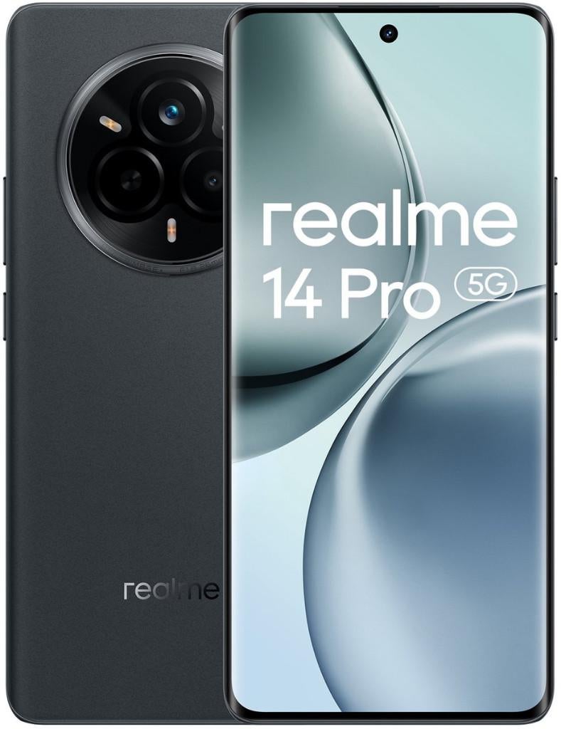 Realmi 14 pro 5 G, Ophalen, Camerabeschermer, Zwart, Overige merken