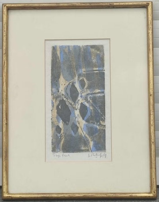 estampe de alain de la bourdonnaye, Enlèvement ou Envoi, Gravure