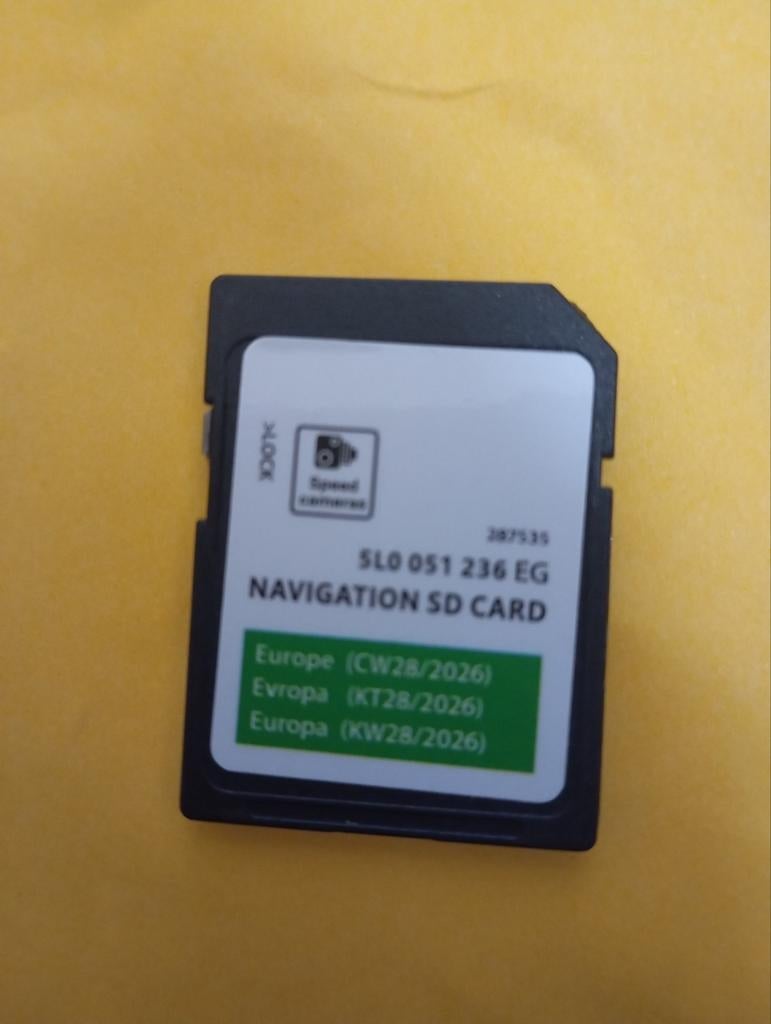 Carte de navigation VW Skoda, Enlèvement
