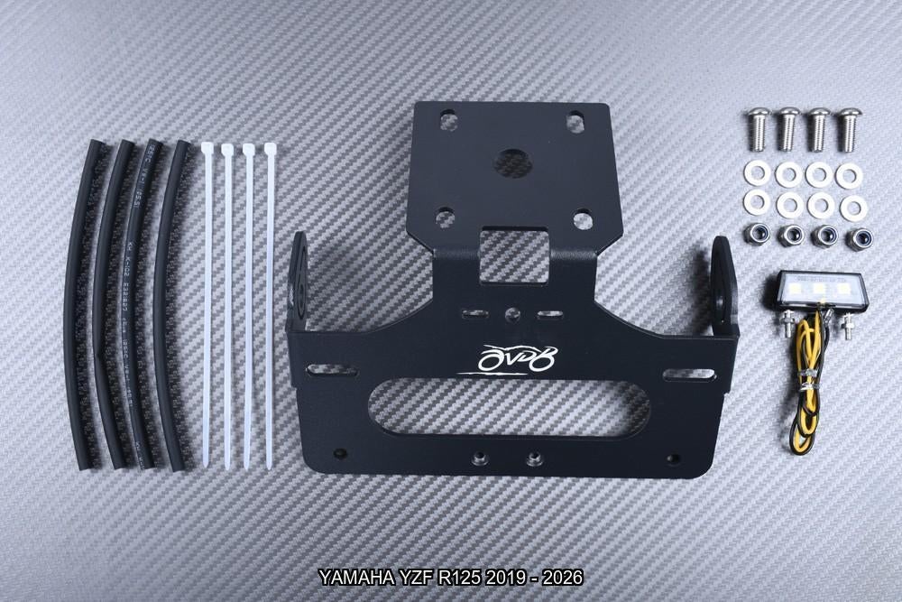 Support de plaque Court AVDB YAMAHA YZF R125 2019 - 2026, Enlèvement ou Envoi, Neuf
