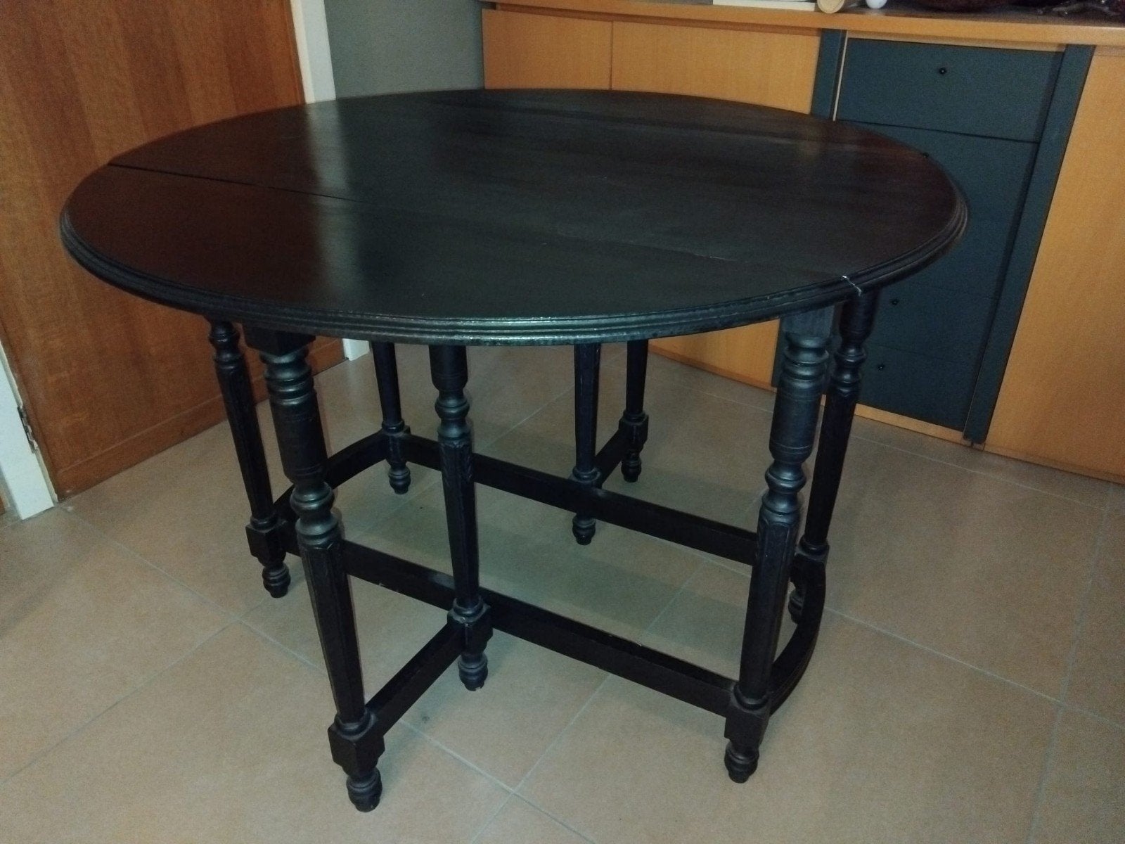 belle table pliable anglaise, Enlèvement