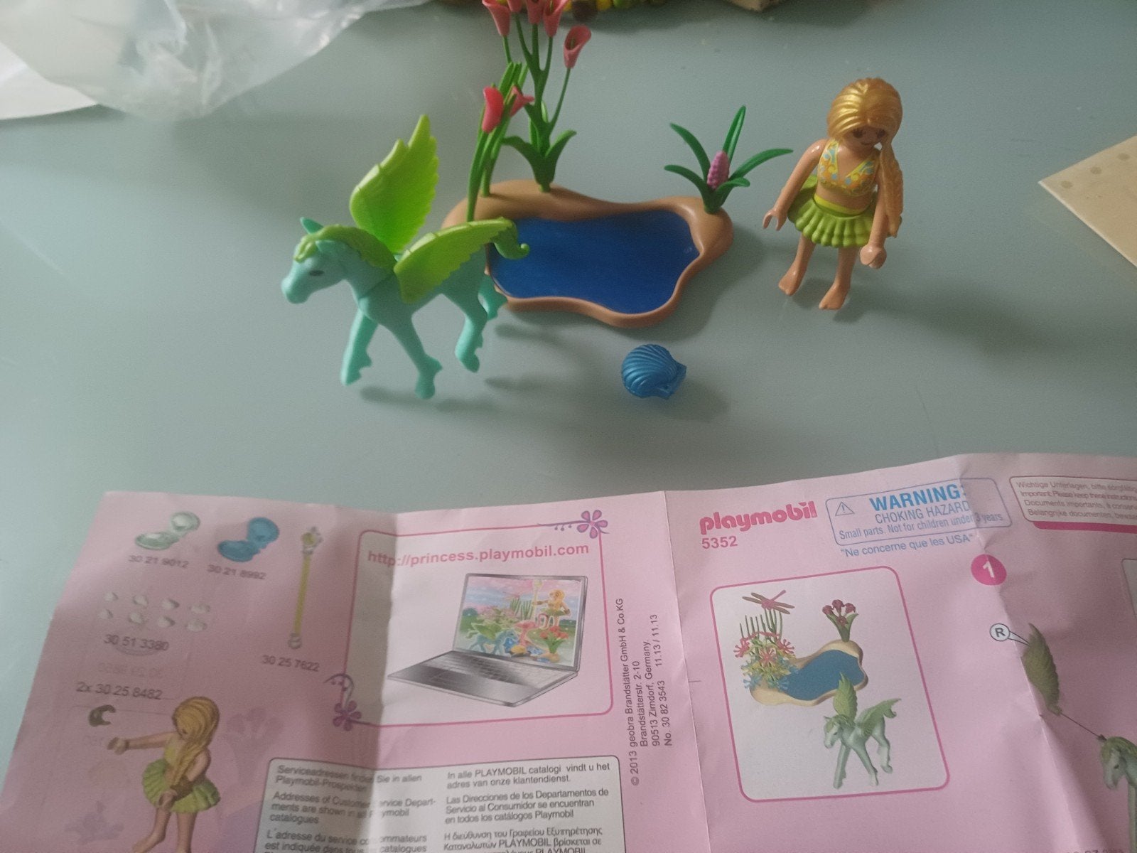 Playmobile 5352 La Fée du Soleil, Enlèvement ou Envoi