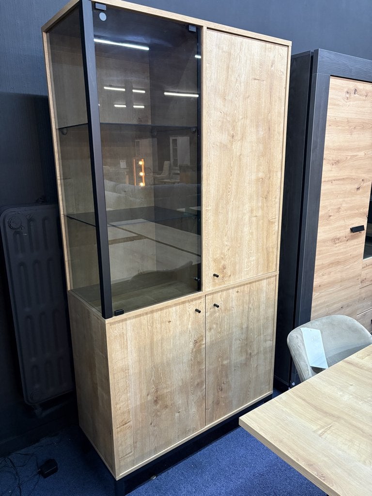 Complete eetkamer NIEUW, Huis en Inrichting, Complete eetkamers, Ophalen, Nieuw, Industrieel warm, 4 tot 6 stoelen