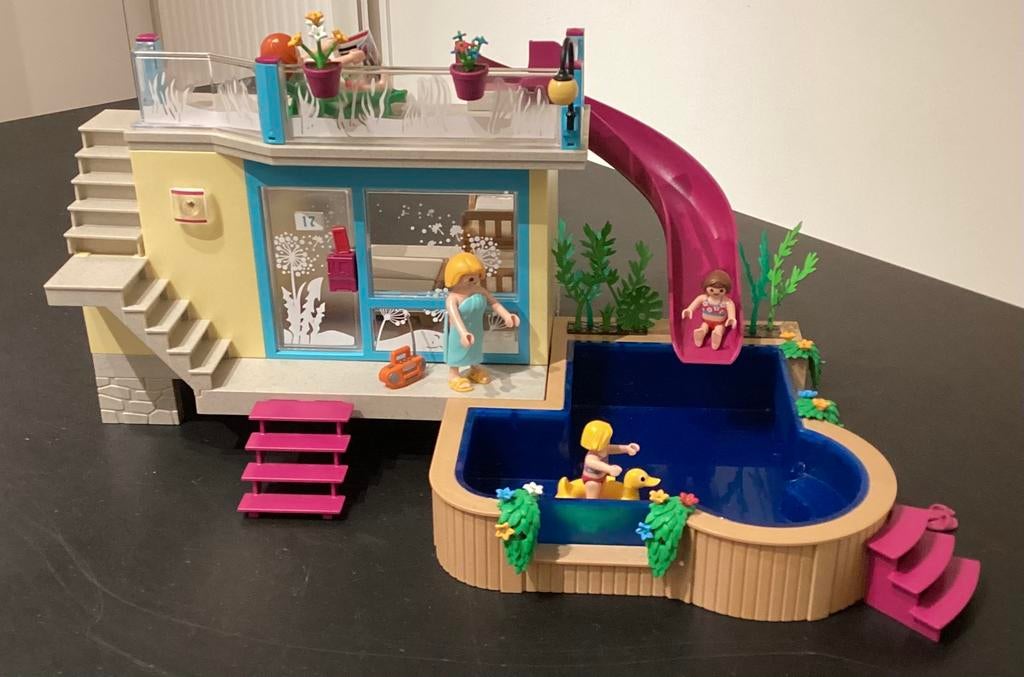 Playmobil 70435 : Bungalow avec piscine., Enlèvement ou Envoi, Comme neuf, Ensemble complet