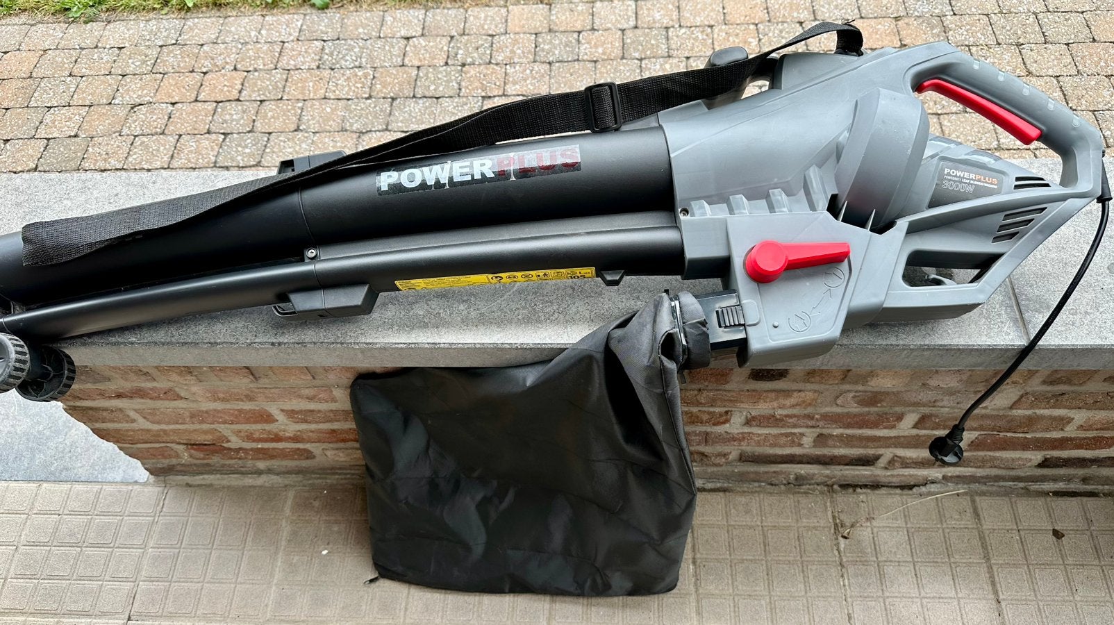 Blad blazer zuiger versnipper, Tuin en Terras, Bladblazers, Ophalen, Zo goed als nieuw, Elektrisch, Met opvangzak