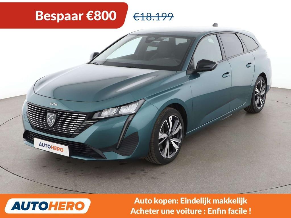 Peugeot 308 1.2 PureTech Allure (bj 2022, automaat), Auto's, 1199 cc, 96 kW, 5 deurs, Lichtsensor