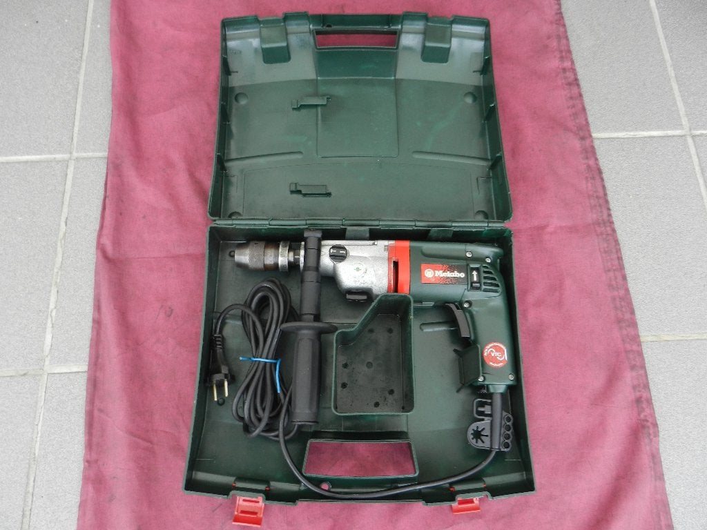 Metabo sb E 1000/2 S-R+L Signal Plus Boormachine, Doe-het-zelf en Bouw, 600 watt of meer, Ophalen, Boormachine, Klopboormechanisme