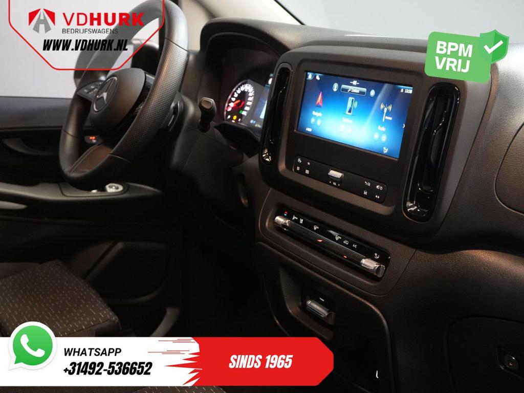 Mercedes-Benz Vito 116 CDI Aut. L3 DC Dubbel Cabine BPM VRIJ, Argent ou Gris, Achat, Entreprise, Mercedes-Benz