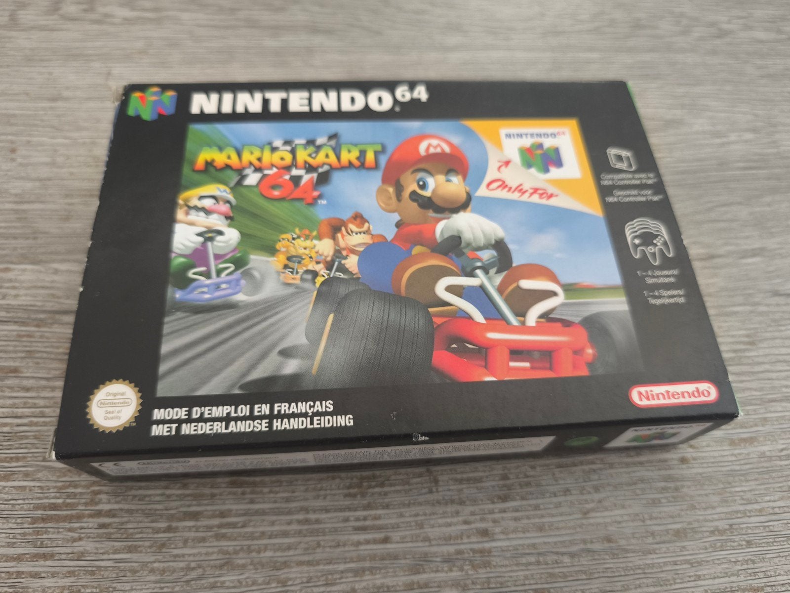 Nintendo 64 Game: Mario Kart 64 - CIB (PAL), Games en Spelcomputers, Ophalen of Verzenden