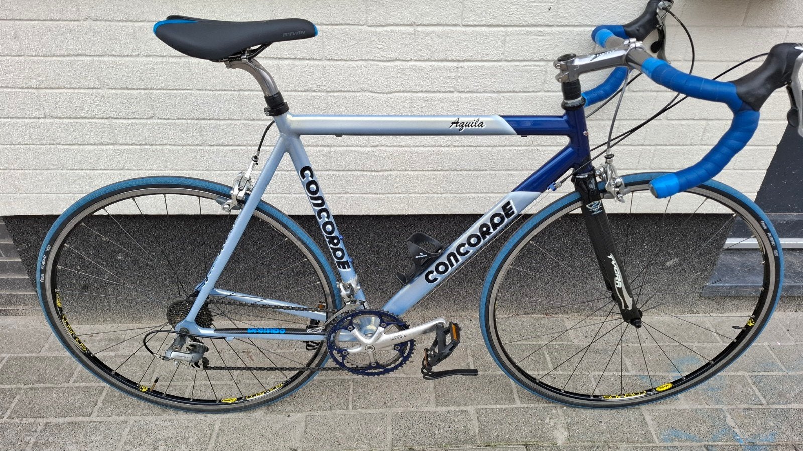 Vélo de course Concorde Aguila en très bonne état taille 56, Vélos & Vélomoteurs, Enlèvement, Carbone