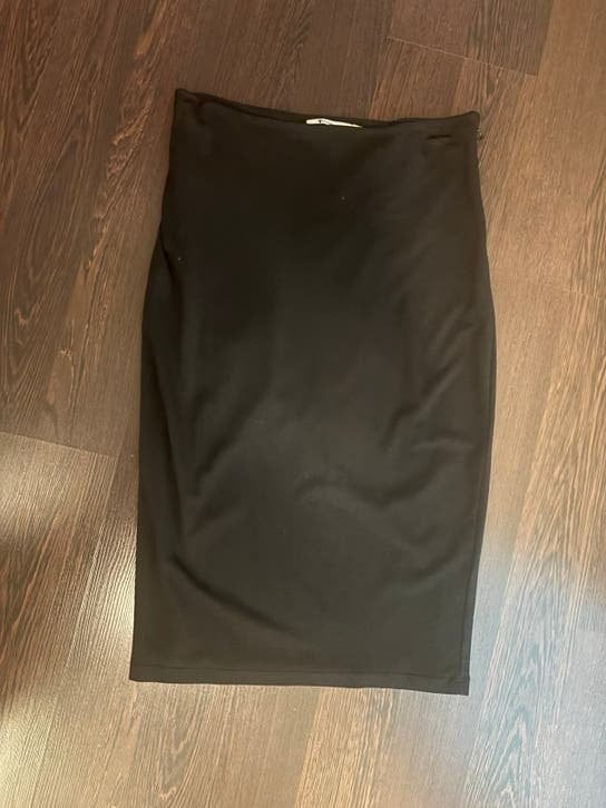 Rok Jersey Alexander Wang, Verzenden, Zo goed als nieuw, Zwart, Knielengte