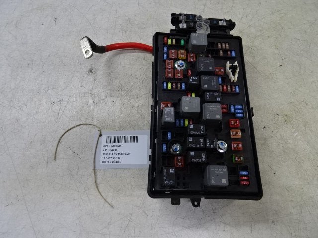 ZEKERINGKAST Opel Insignia (01-2008/03-2017) (22933569), Auto-onderdelen, Gebruikt, Opel, Opel Automobile GmbH, Kontakt-opel@opel.com