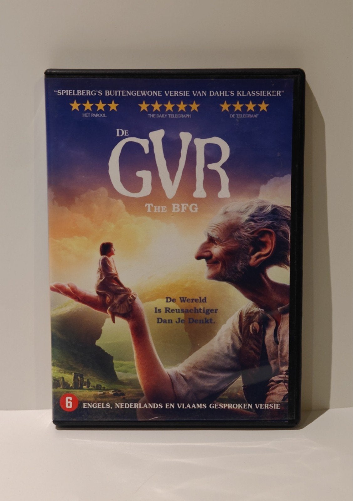 Le GVR (The BFG) Steven Spielberg DVD Roald Dahl en néerland, Enlèvement ou Envoi, Comme neuf