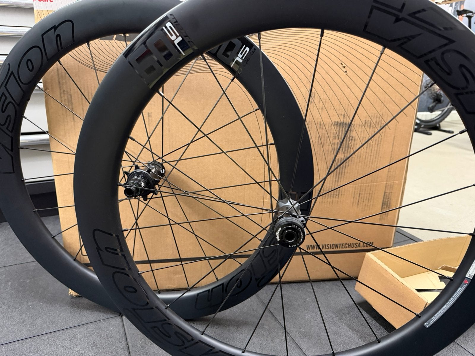 Vision Metron 60SL wielen nieuw met alle accessoires, Wiel, Nieuw, Ophalen of Verzenden, Racefiets