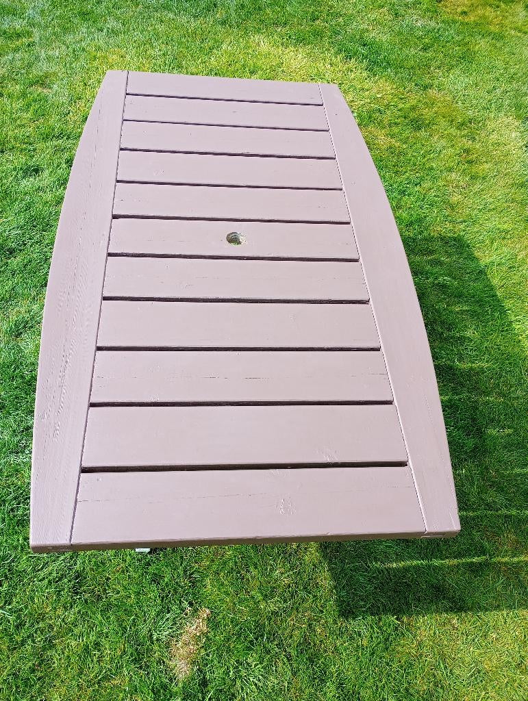 Table de jardin en bois, Jardin & Terrasse, Enlèvement, Utilisé, Bois