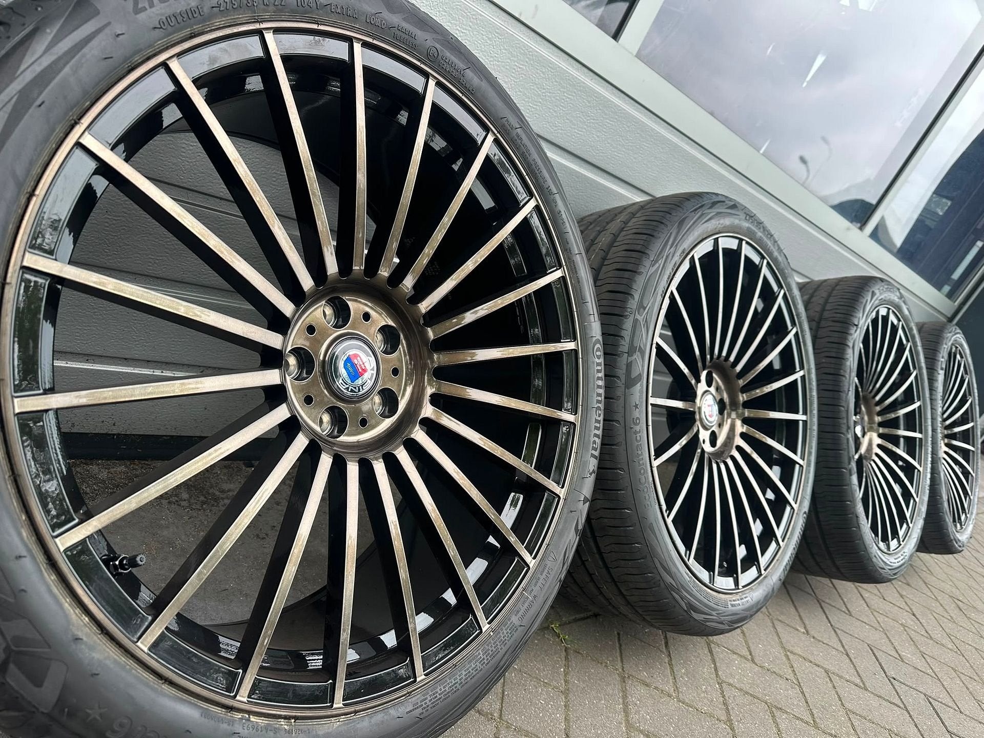22 inch BMW Alpina Forged velgen X5 X6 G05 G06 X7 G07 banden, Neuf, Pneus et Jantes, Véhicule de tourisme, Pneus été