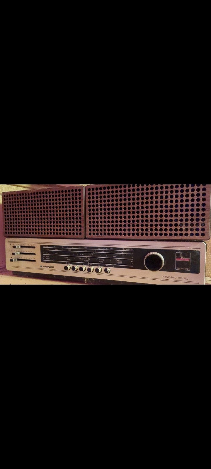 Blaupunkt Madrid RC 20 vintage stereo-ontvanger of autoradio, Ophalen